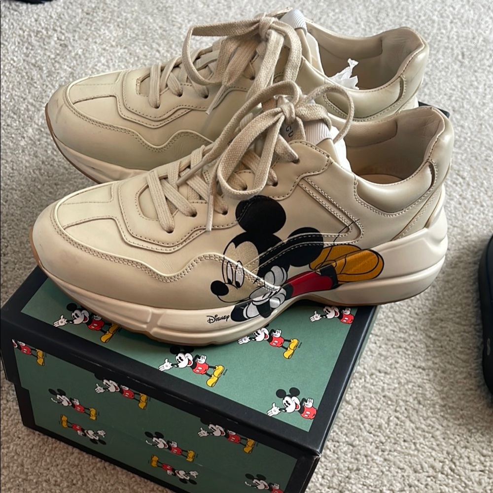 Gucci Mickey Mouse sneakers